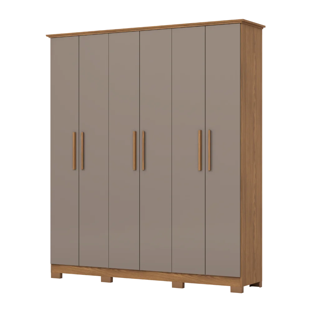 Guarda-Roupa Beirute/Cover - Nature Avelã - Foto 3