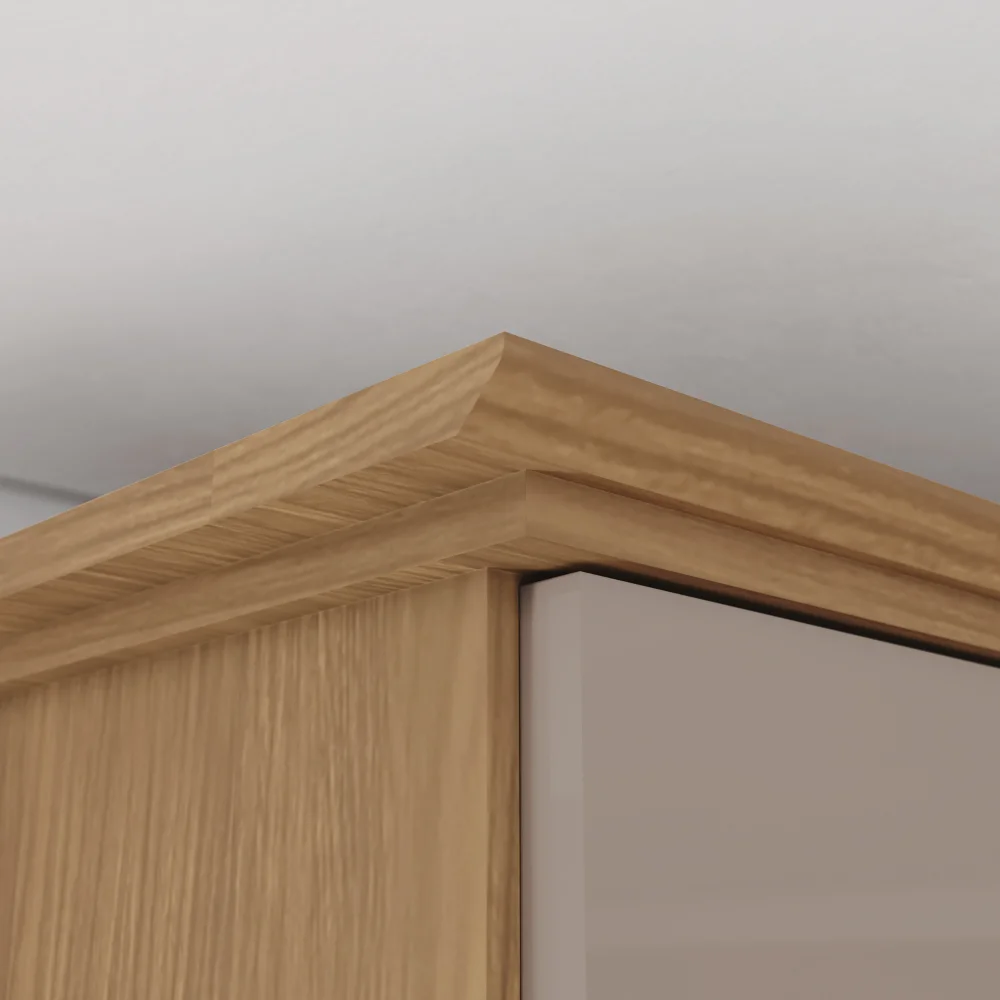 Guarda-Roupa Beirute/Cover - Nature Avelã - Foto 5