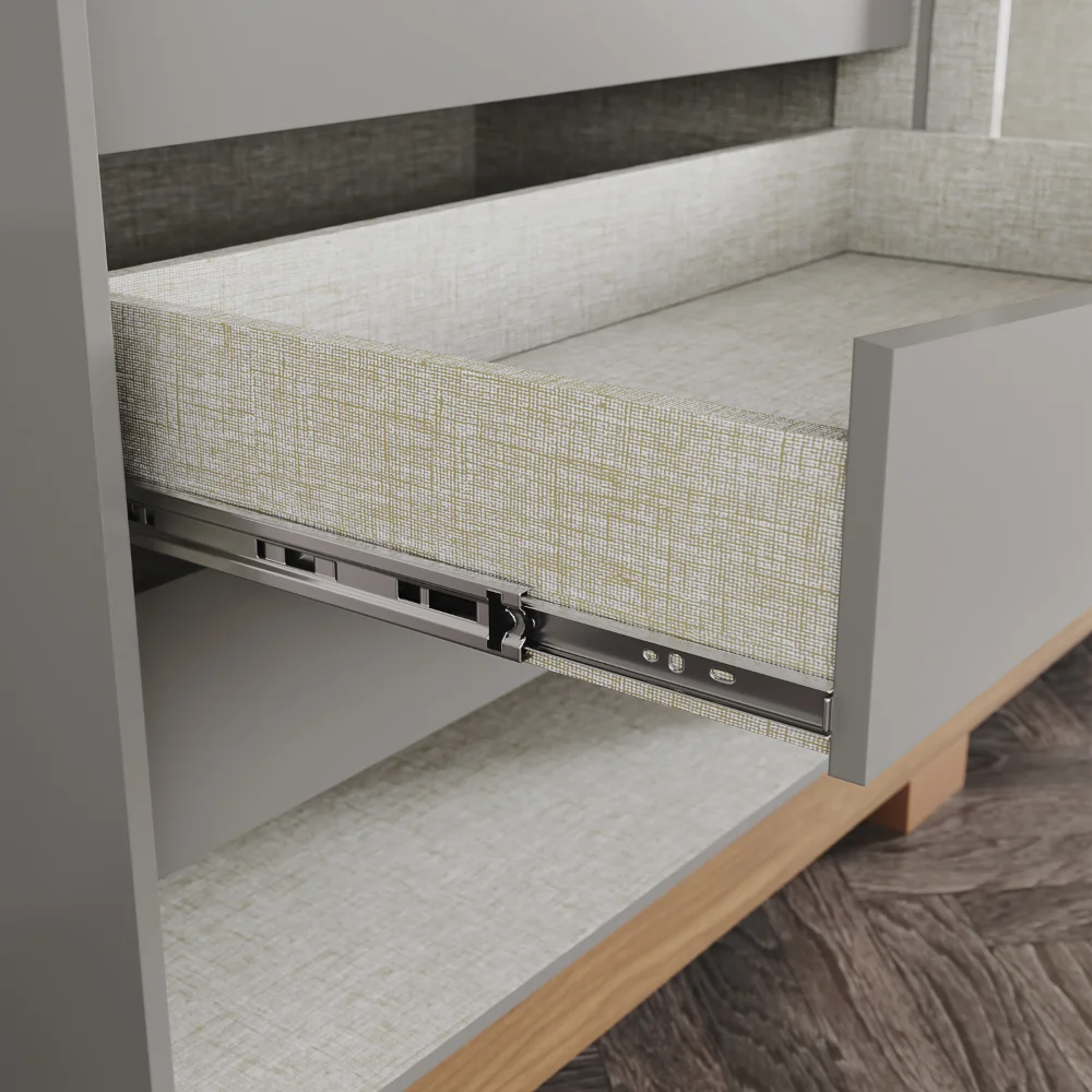 Guarda-Roupa Nepal 06 Pts D309 - Cinza Nature (169) - Foto 12