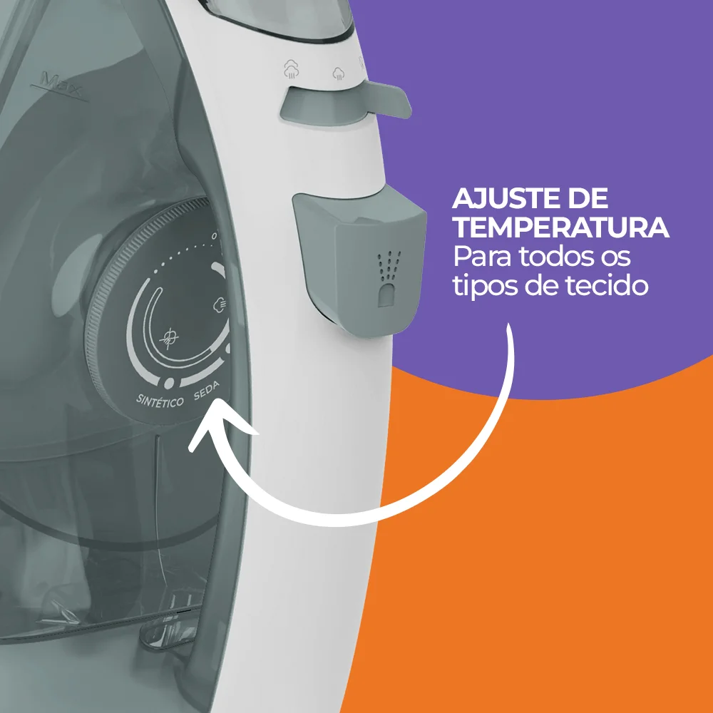 Ferro a vapor Cadence IRO215 1000w - 127v - Foto 7