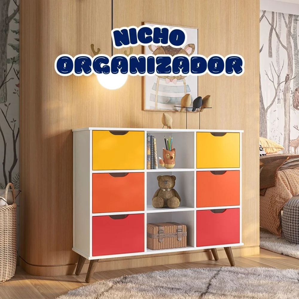 Nicho Organizador Maravilha 1478 - 69 Branco Retrô - Foto 8