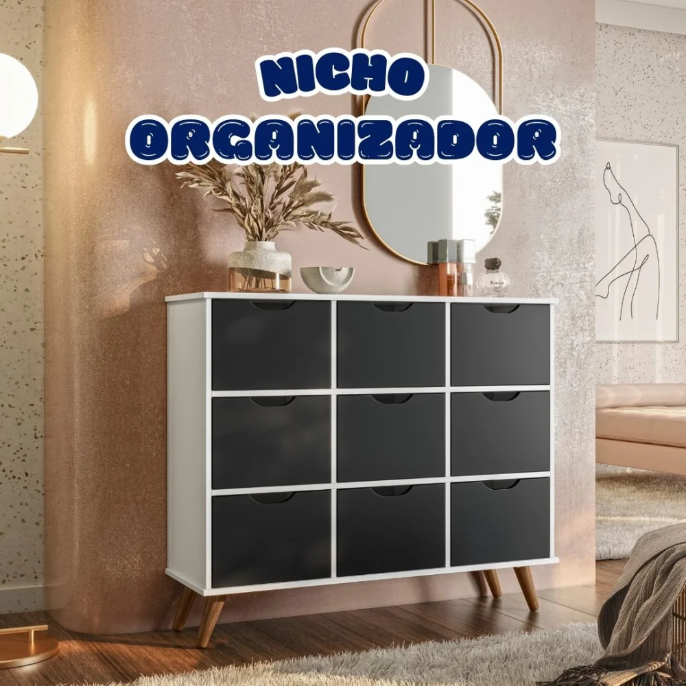 Nicho Organizador Maravilha 1478 - 69 Branco Retrô - Foto 5