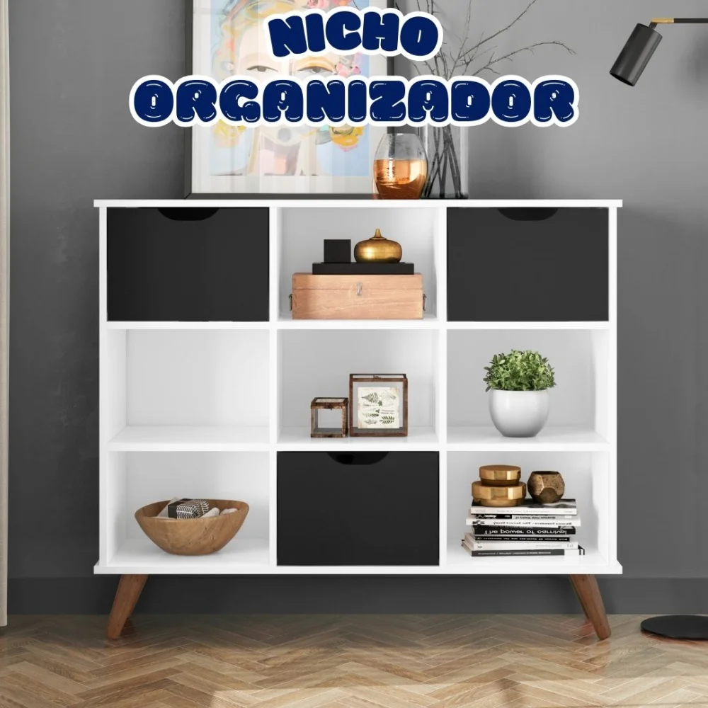 Nicho Organizador Maravilha 1478 - 69 Branco Retrô - Foto 3