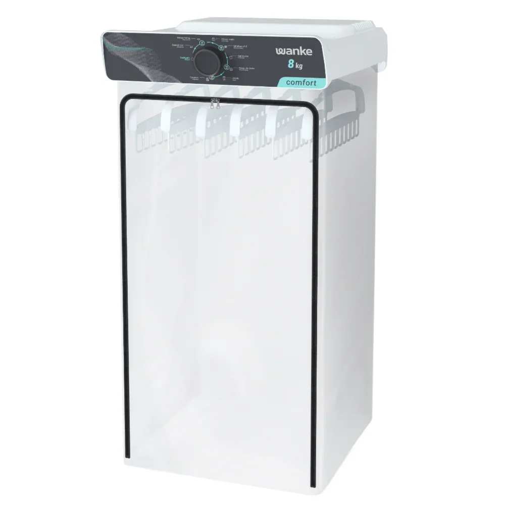 Secadora de  Roupas 8.0 Kg Parede Luana Comfor  - 127V - WANKE - Foto 5