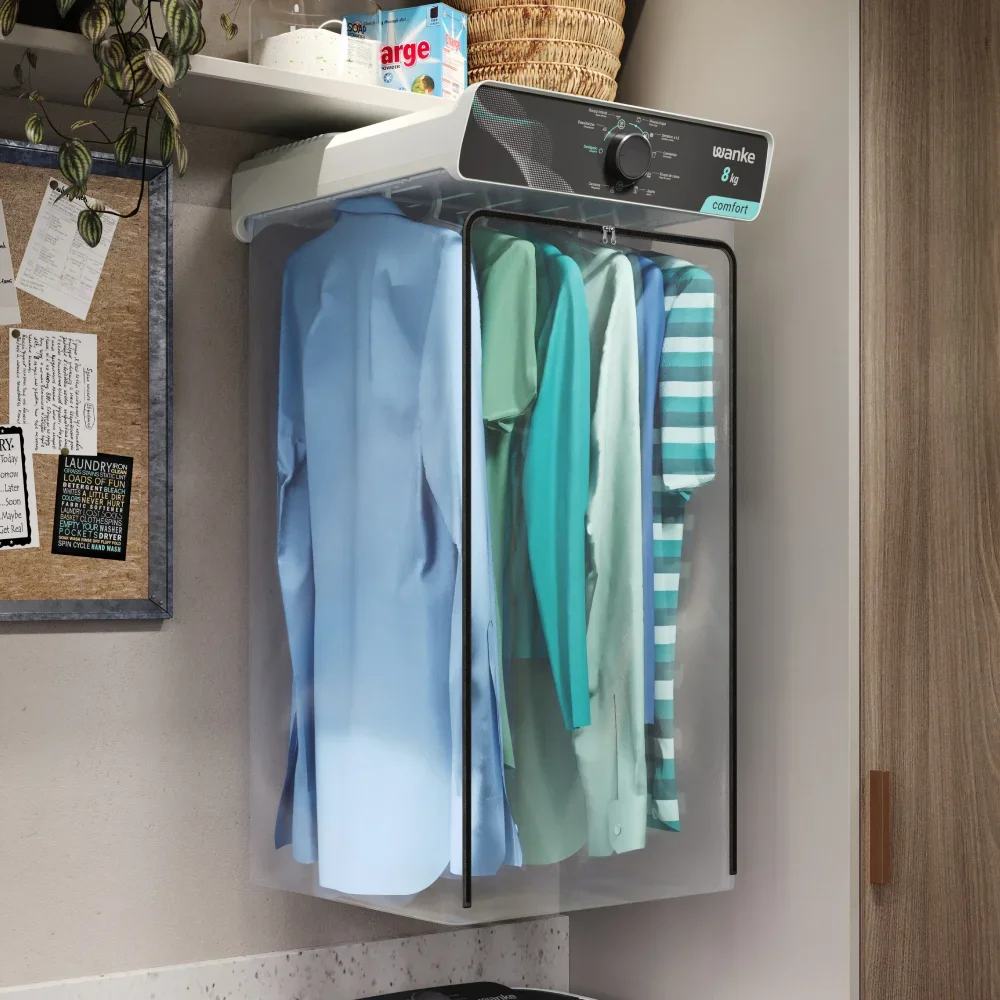 Secadora de  Roupas 8.0 Kg Parede Luana Comfor  - 127V - WANKE - Foto 2