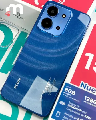 Smartphone Redmi 15C 128Gb 4Gb + 4Gb Bateria 6000Ah - Moonlight Blue - Foto 5